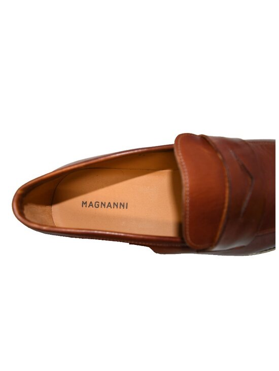 New! Magnanni Penny Loafer Shoes Cognac Size 9.5 US DD533 26219 main image 6